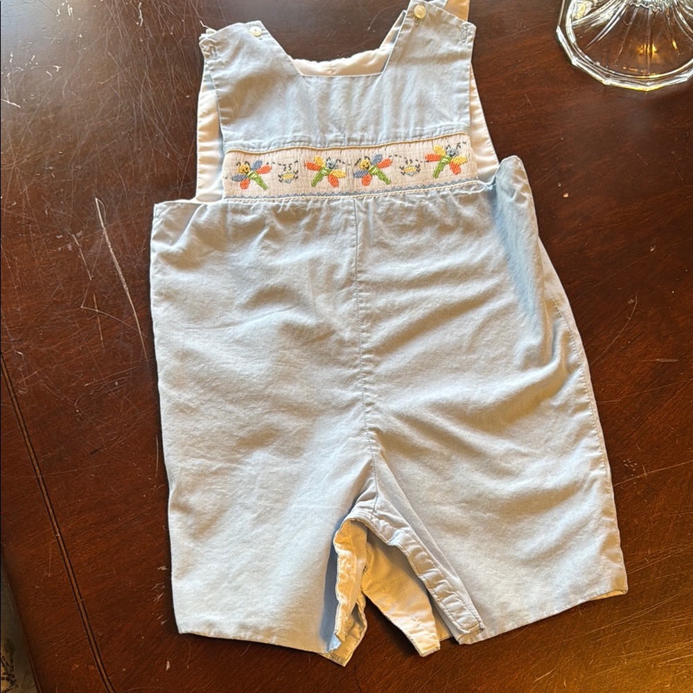 Light Blue Kids Overalls
